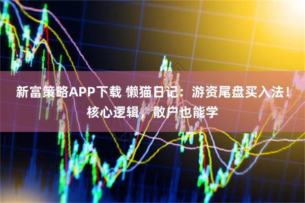 新富策略APP下载 懒猫日记：游资尾盘买入法！核心逻辑，散户也能学